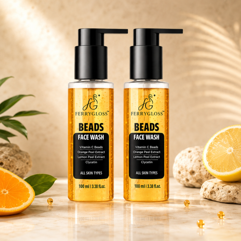 Combo Vitamin C Beads Face Wash